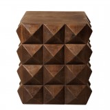 SOLID WOOD COLUMN TET 60 - CAFE, SIDE TABLES